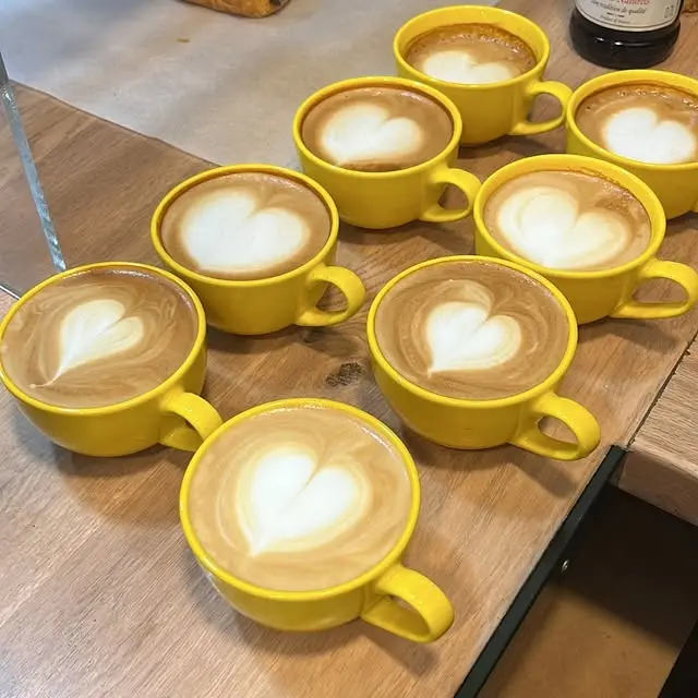 Friendly baristas and coffee at Pearl Lemon Cafe London